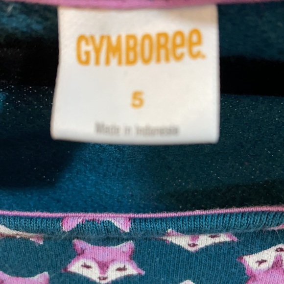 Like new, Gymboree, Girls size 5, Foxy dress. Two zip up pockets, soft and fun! - Picture 6 of 8